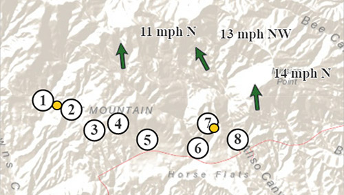 benzene monitor map example
