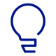 Lightbulb-Icon-Blue