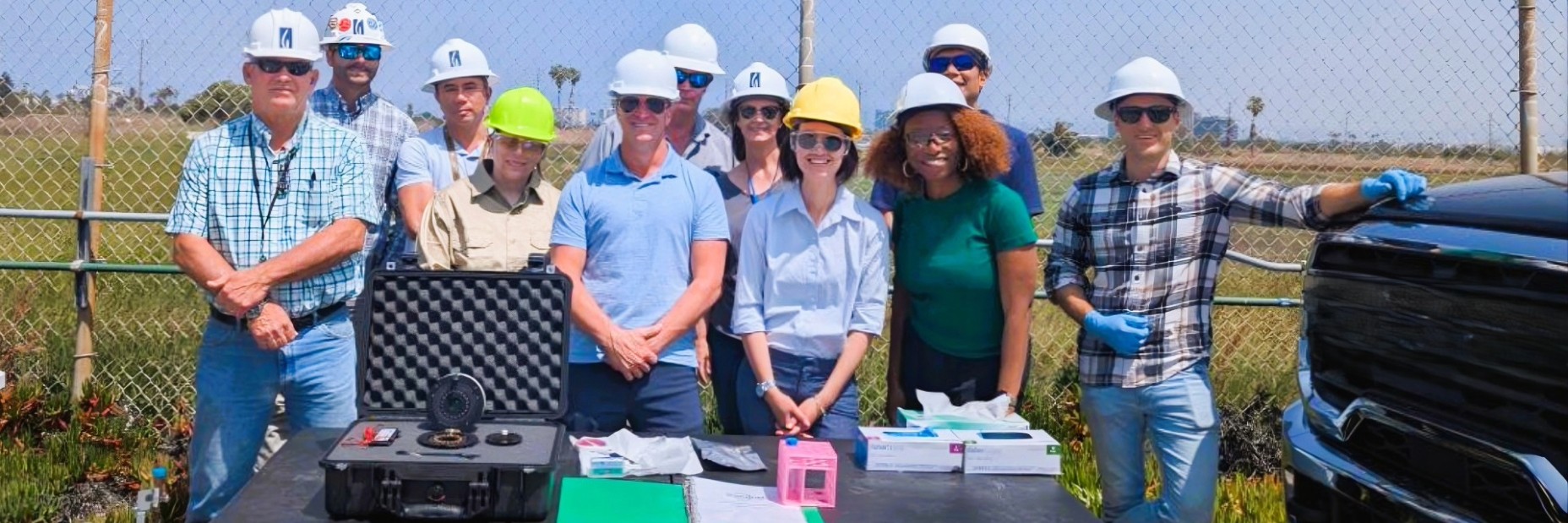 Group of people working on a project