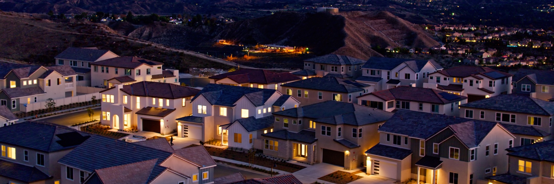 night time neighborhood