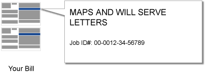 Maps and Will Serve Letters Sample