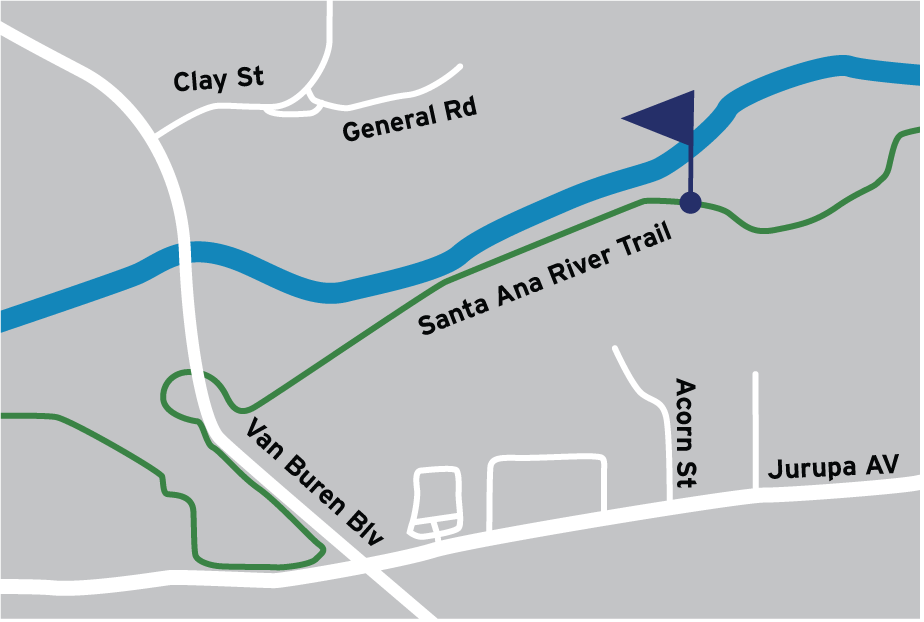 Santa Ana River Map