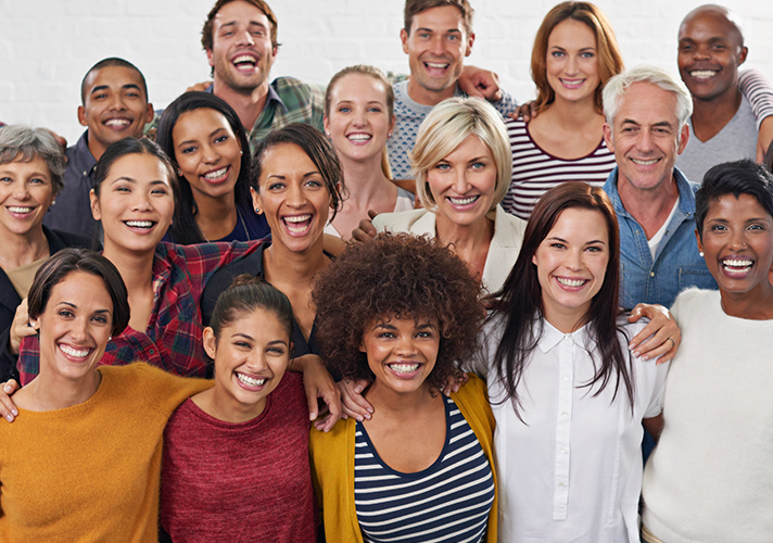 Diverse group of people