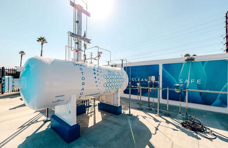 hydrogen storage container