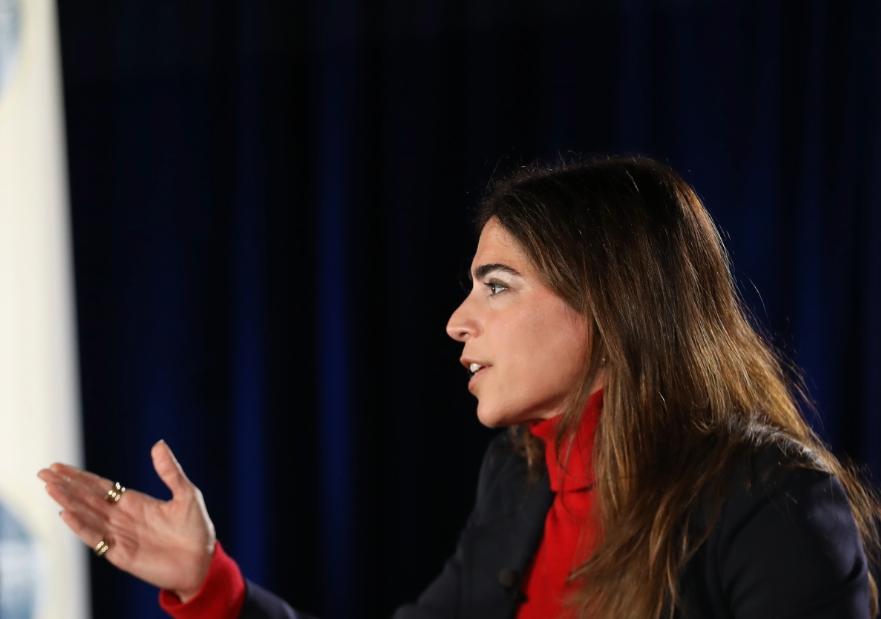 Maryam Brown speaking on panel at 2021 California Economic Summit
